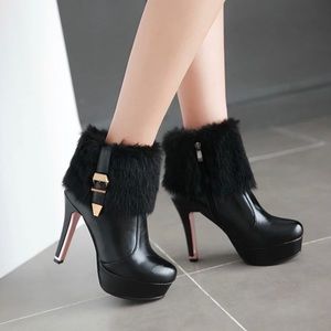 Women Thigh High Ankle Boots